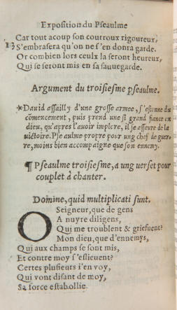 ps. 3 edition Roffet 1543.