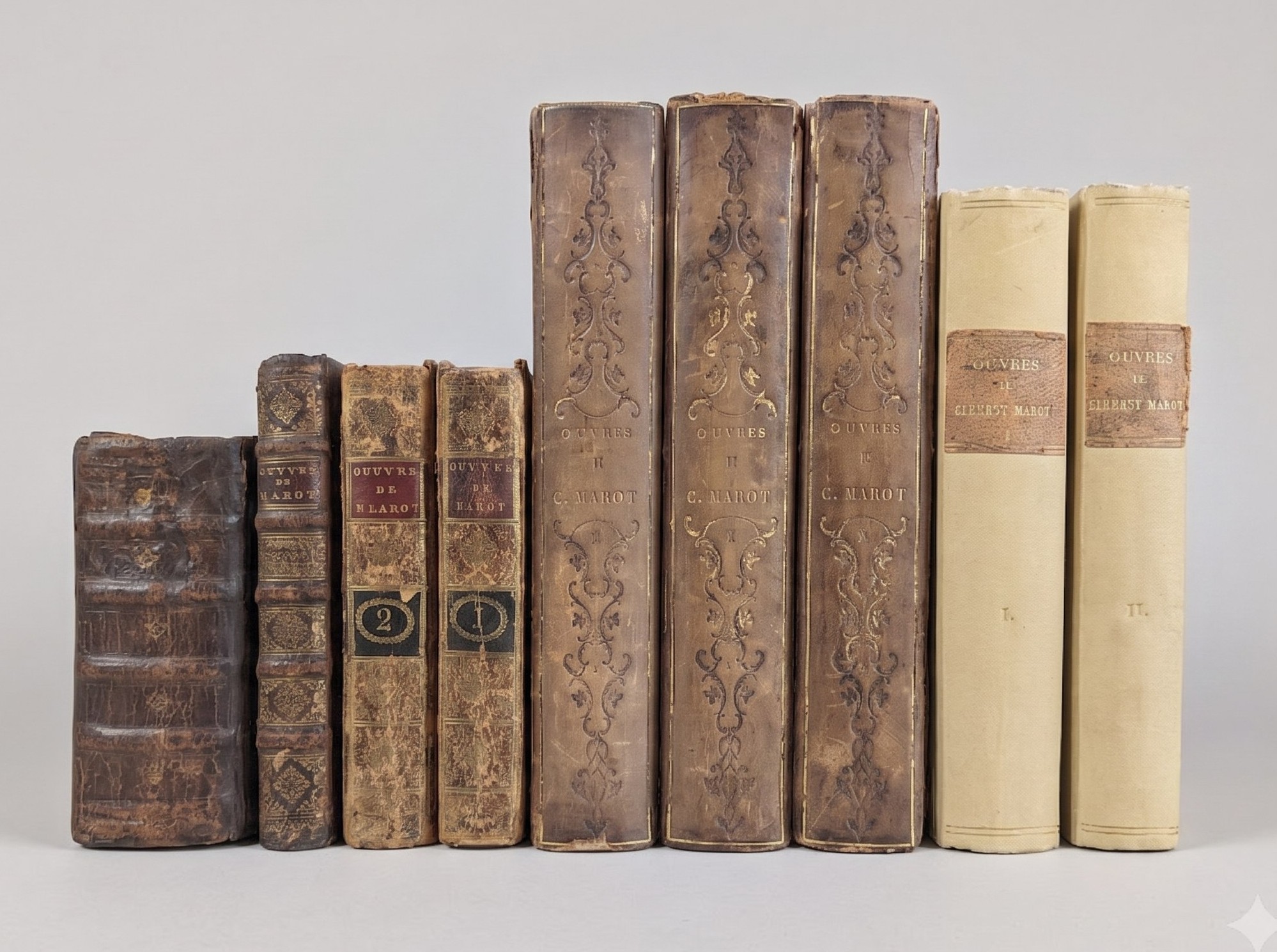 editions oeuvres marot